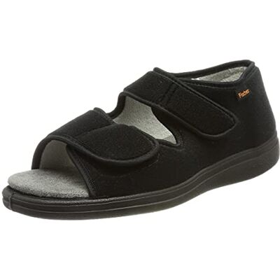 Fischer Markenschuh Fischer Unisex Bad Wiessee tofflor, Mörkgrå 36 EU Fischer Markenschuh Fischer Unisex Bad Wiessee tofflor, Mörkgrå 36 EU