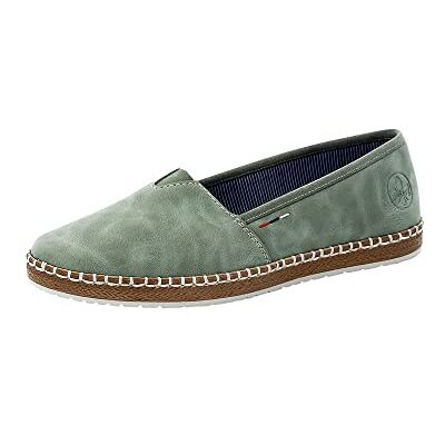 Rieker M2270 sneakers för kvinnor, Grön, 40 EU Rieker M2270 sneakers för kvinnor, Grön, 40 EU