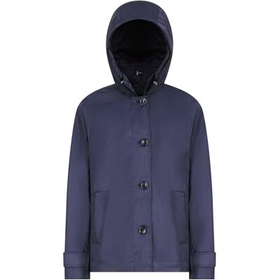 Geox Woman W ANYWECO JACKETS NAVY BLAZER_42, marinblå blazer, 36 Geox Woman W ANYWECO JACKETS NAVY BLAZER_42, marinblå blazer, 36