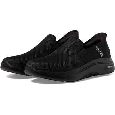 Skechers herr Go Walk Arch Fit 2.0 skor, Svart, 12 UK Wide Skechers herr Go Walk Arch Fit 2.0 skor, Svart, 12 UK Wide