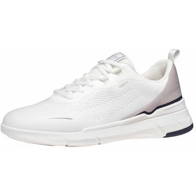 Geox Herr U VITTOUR B sneakers, vit/LT grå, 43 EU Geox Herr U VITTOUR B sneakers, vit/LT grå, 43 EU