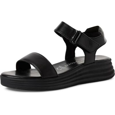 MARCO TOZZI Damer 2-28709-44 sandal, svart, 40 EU MARCO TOZZI Damer 2-28709-44 sandal, svart, 40 EU