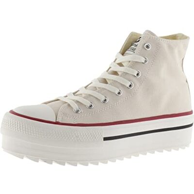 victoria Damsneakers Tribu Doble Botin Lona, Crudo, 39 EU victoria Damsneakers Tribu Doble Botin Lona, Crudo, 39 EU