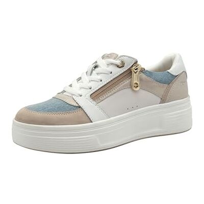 Tamaris dam Comfort Damen Bequem Sneaker, Jeans kam, 37 EU Tamaris dam Comfort Damen Bequem Sneaker, Jeans kam, 37 EU