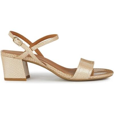 Geox Dam D New ERAKLIA 50 Heeled Sandal, DK Skin, 40 EU, Dk Skin, 40 EU Geox Dam D New ERAKLIA 50 Heeled Sandal, DK Skin, 40 EU, Dk Skin, 40 EU