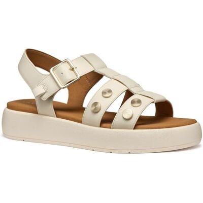 Geox D Camalei E, platt sandal dam, Papyrus, 35 EU Geox D Camalei E, platt sandal dam, Papyrus, 35 EU