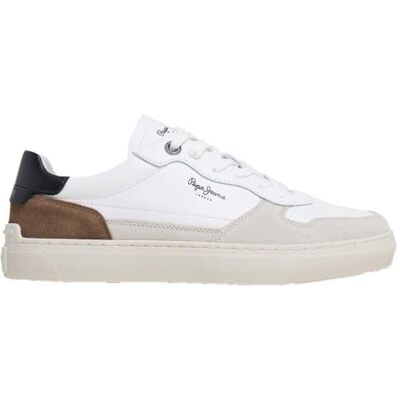 Pepe Jeans herr Camden Nature M sneakers, Vit (Optisk vit), 11 UK, Vit optisk vit, 46 EU Pepe Jeans herr Camden Nature M sneakers, Vit (Optisk vit), 11 UK, Vit optisk vit, 46 EU