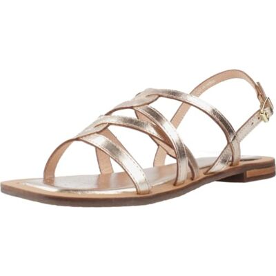 Geox Kvinnors Sozy Qc A dragkedja sandal, Lt guld, 40 EU Geox Kvinnors Sozy Qc A dragkedja sandal, Lt guld, 40 EU