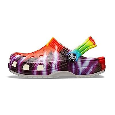 Crocs Unisex barn Classic Tie-Dye Graphic Clog T igensättning, flerfärgad, 19/20 EU Crocs Unisex barn Classic Tie-Dye Graphic Clog T igensättning, flerfärgad, 19/20 EU