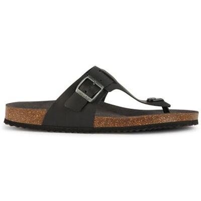 Geox män U Sandal Ghita D flip-flop, svart, 43 EU, svart, 43 EU Geox män U Sandal Ghita D flip-flop, svart, 43 EU, svart, 43 EU