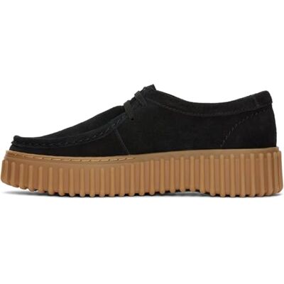 Clarks Torhill Bee Womens Black Sde, 7.5 Clarks Torhill Bee Womens Black Sde, 7.5