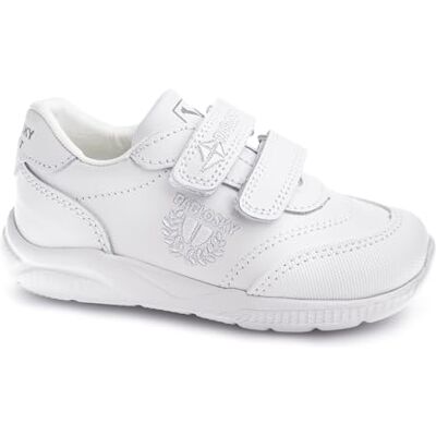 PabloSky Vita Läder Sneakers - Unisex Skor PabloSky Vita Läder Sneakers - Unisex Skor