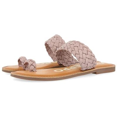 GIOSEPPO Tibagi platt sandal för kvinnor, Malva, 2 UK GIOSEPPO Tibagi platt sandal för kvinnor, Malva, 2 UK