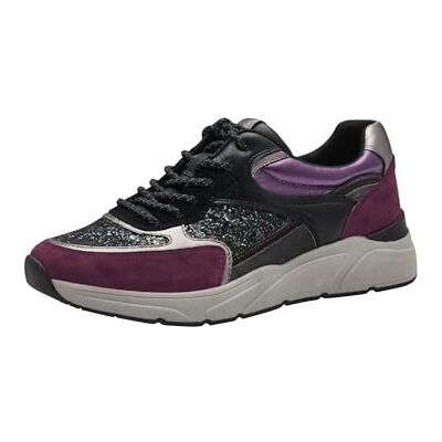 Tamaris dam 1-23745-43 sneakers, Lila kam, 37 EU Tamaris dam 1-23745-43 sneakers, Lila kam, 37 EU