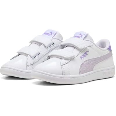 PUMA Unisex Barn Smash 3.0 L V Ps Sneaker, Lilac Crush Lavendelvarning, 34 EU PUMA Unisex Barn Smash 3.0 L V Ps Sneaker, Lilac Crush Lavendelvarning, 34 EU