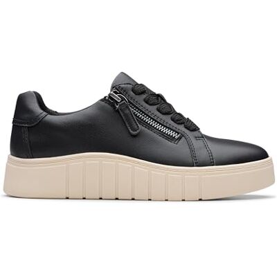 Clarks Mykah Joy Womens Black Leather, 3 Clarks Mykah Joy Womens Black Leather, 3
