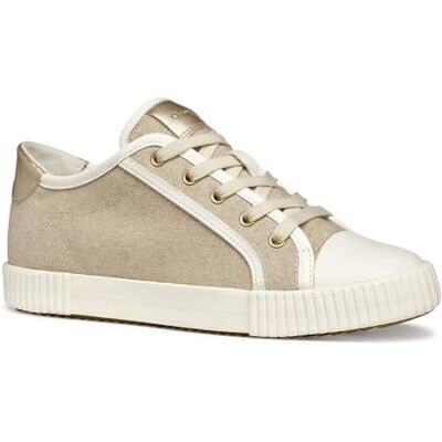 Geox Dam D BLOMIEE B sneakers, ljust taupe/optisk vit, 37 EU, Lt taupe optisk vit, 37 EU Geox Dam D BLOMIEE B sneakers, ljust taupe/optisk vit, 37 EU, Lt taupe optisk vit, 37 EU