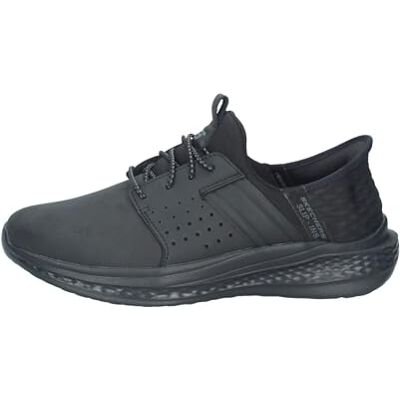 Skechers USA Men's Skechers USA herr Slade Zachary Sneaker, Svart, 39.5 EU Skechers USA Men's Skechers USA herr Slade Zachary Sneaker, Svart, 39.5 EU
