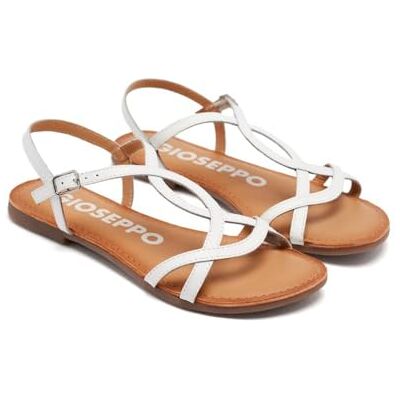 GIOSEPPO Lamim, damsandal, vit, 36 EU, Vitt och blått, 36 EU GIOSEPPO Lamim, damsandal, vit, 36 EU, Vitt och blått, 36 EU