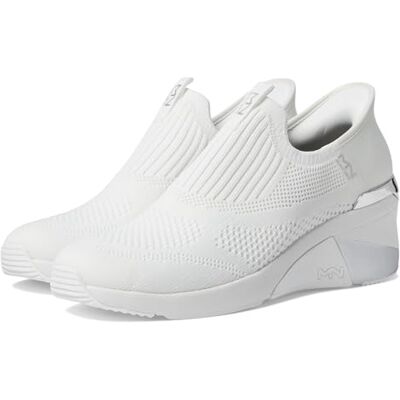 Skechers Dam A-Wedge-Crecent sneakers, Vit överflödig trädgård, 41 EU Skechers Dam A-Wedge-Crecent sneakers, Vit överflödig trädgård, 41 EU
