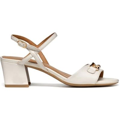 Geox Damer D New ERAKLIA 50 Heeled Sandal, LT Sand, 36,5 EU, Lt Sand, 36.5 EU Geox Damer D New ERAKLIA 50 Heeled Sandal, LT Sand, 36,5 EU, Lt Sand, 36.5 EU