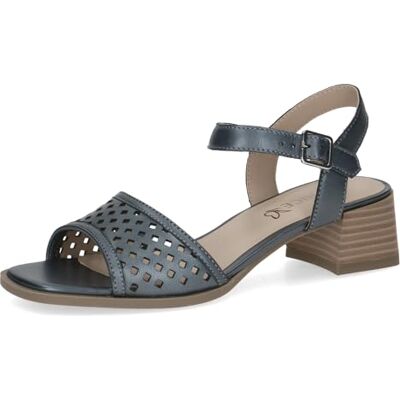 CAPRICE Damen 9-28205-46, dam klacksandaler, pärlblå, 38 EU CAPRICE Damen 9-28205-46, dam klacksandaler, pärlblå, 38 EU