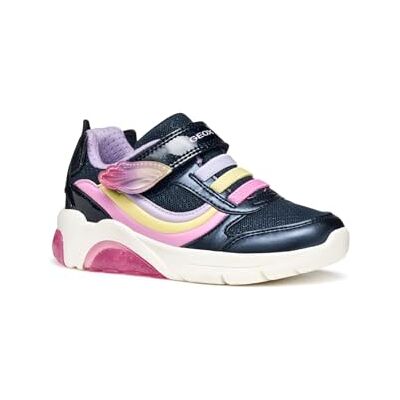 Geox J FADINLIGHT Girl sneakers, marin/flerfärgad, 35 EU, Marinblå flerfärgad, 35 EU Geox J FADINLIGHT Girl sneakers, marin/flerfärgad, 35 EU, Marinblå flerfärgad, 35 EU