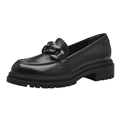 Tamaris dam tofflor läder, Svart läder, 40 EU Tamaris dam tofflor läder, Svart läder, 40 EU