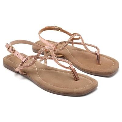 GIOSEPPO KINGFIELD, platta damsandaler, roséguld, 35 EU, Roséguld, 35 EU GIOSEPPO KINGFIELD, platta damsandaler, roséguld, 35 EU, Roséguld, 35 EU