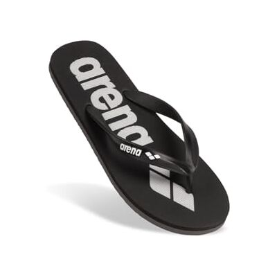 ARENA Flip Flop, unisex flip-flops för vuxna, svart-vit, 41 EU, Svart vit, 41 EU ARENA Flip Flop, unisex flip-flops för vuxna, svart-vit, 41 EU, Svart vit, 41 EU
