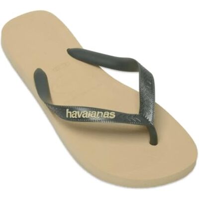 Havaianas unisex topp logotyp pop up flip-flop, sandgrå, 4,5/5 UK, Sandgrå, 4.5/5 UK Havaianas unisex topp logotyp pop up flip-flop, sandgrå, 4,5/5 UK, Sandgrå, 4.5/5 UK