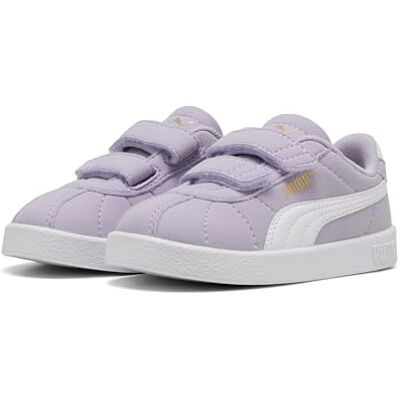 PUMA Unisex Baby Club Ii V Inf Sneaker, Lilac Crush vit, 9 UK PUMA Unisex Baby Club Ii V Inf Sneaker, Lilac Crush vit, 9 UK