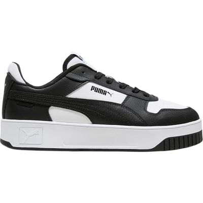 PUMA Carina Street BasketDam, White Black Black, 41 EU PUMA Carina Street BasketDam, White Black Black, 41 EU
