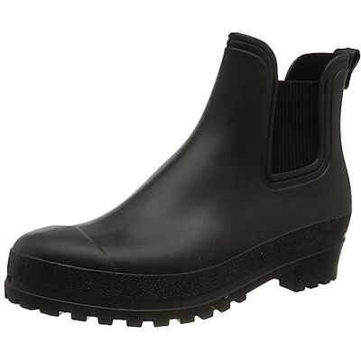 Fischer Markenschuh Fischer märkessko dam, kvinnor, fashionabla gummistövlar, gummistövlar, vattenavvisande, svart, 41 EU Fischer Markenschuh Fischer märkessko dam, kvinnor, fashionabla gummistövlar, gummistövlar, vattenavvisande, svart, 41 EU
