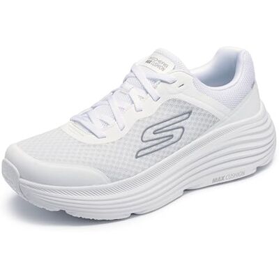 Skechers herr Max Cushioning Endeavour sneakers, Vit överflödig trädgård, 45 EU Skechers herr Max Cushioning Endeavour sneakers, Vit överflödig trädgård, 45 EU