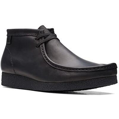 Clarks Herr Shacre Stövlar Stövlar, svart läder, 44.5 EU Clarks Herr Shacre Stövlar Stövlar, svart läder, 44.5 EU