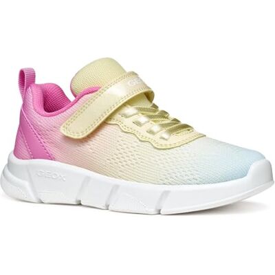 Geox J Aril Girl B, flickor sneakers, Flerfärgad, 39 EU Geox J Aril Girl B, flickor sneakers, Flerfärgad, 39 EU