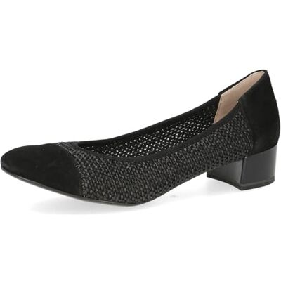 CAPRICE Pumps 9-22502-42 G-bredd, Svart kam, 38 EU CAPRICE Pumps 9-22502-42 G-bredd, Svart kam, 38 EU