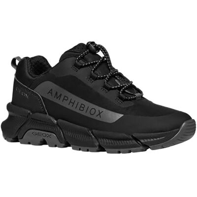 Geox J Flexyper Plus Boy, barnsneakers, svart, 36 EU Geox J Flexyper Plus Boy, barnsneakers, svart, 36 EU