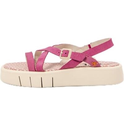 ART 1853 Malaga, platta damsandaler, Färg: rosa, 37 EU ART 1853 Malaga, platta damsandaler, Färg: rosa, 37 EU