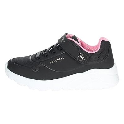 Skechers Flickor UNO Lite sneakers, svart, 30 EU Skechers Flickor UNO Lite sneakers, svart, 30 EU