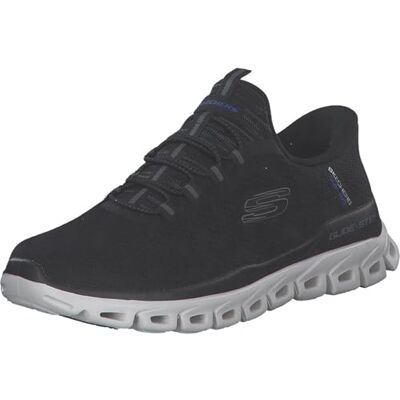 Skechers herr Glide-Step Noxus handsfree slip-on sneaker, Svart, 45.5 EU Skechers herr Glide-Step Noxus handsfree slip-on sneaker, Svart, 45.5 EU