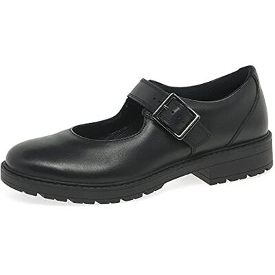 Clarks 261611726, flickor, Svart läder, 40 EU Clarks 261611726, flickor, Svart läder, 40 EU