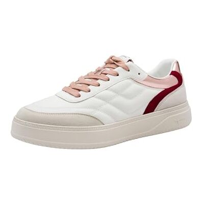 Tamaris dam Low 1-23663-45 sneakers, Benvit kam, 39 EU Tamaris dam Low 1-23663-45 sneakers, Benvit kam, 39 EU