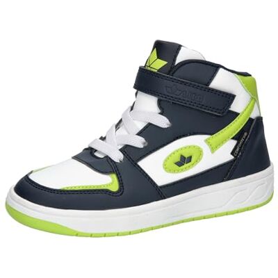 Lico Drop High Kids sneakers, vit/marin/citron, 36 EU, Vit marin citron, 36 EU Lico Drop High Kids sneakers, vit/marin/citron, 36 EU, Vit marin citron, 36 EU