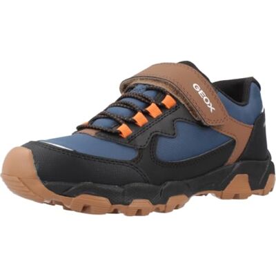 Geox J MagnetiTAR Boy B ABX sneakers, marinblå/brun, 34 EU, Marinbrun, 34 EU Geox J MagnetiTAR Boy B ABX sneakers, marinblå/brun, 34 EU, Marinbrun, 34 EU