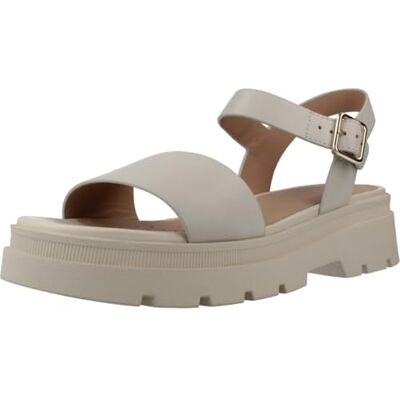 Geox Damer D ADACTER S D platt sandal, ljust sand, 39 EU, Lt Sand, 39 EU Geox Damer D ADACTER S D platt sandal, ljust sand, 39 EU, Lt Sand, 39 EU