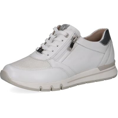 CAPRICE Damsneakers, vit/silver, 41 EU bred CAPRICE Damsneakers, vit/silver, 41 EU bred