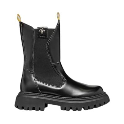 Geox J MAQUINNENS Girl A Chelsea Boot, svart, 4.5 UK, Svart, 4.5 UK Geox J MAQUINNENS Girl A Chelsea Boot, svart, 4.5 UK, Svart, 4.5 UK