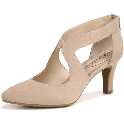 LifeStride Womens Giovanna 2 Pump Dover Beige 9 W LifeStride Womens Giovanna 2 Pump Dover Beige 9 W
